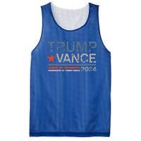 Trump Vance 2024 Stripe Trump Jd Vance Mesh Reversible Basketball Jersey Tank