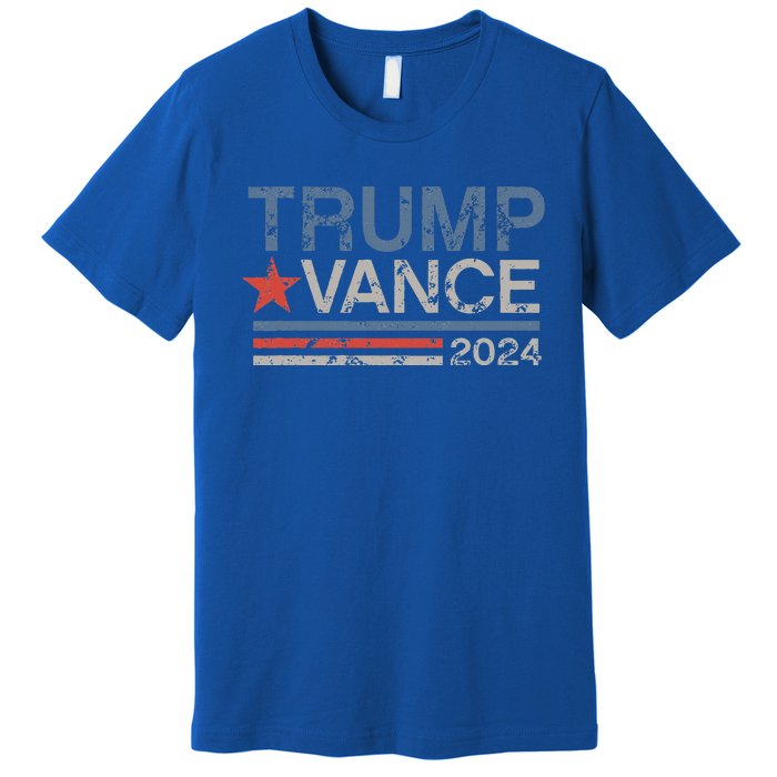 Trump Vance 2024 Stripe Trump Jd Vance Premium T-Shirt