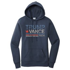 Trump Vance 2024 Stripe Trump Jd Vance Women's Pullover Hoodie