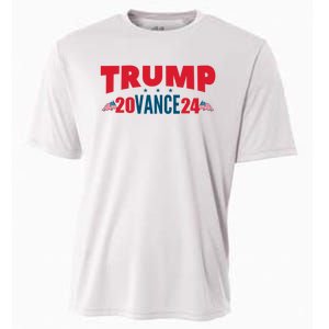 Trump Vance 2024 Donald Trump J.D. Vance For President Cooling Performance Crew T-Shirt