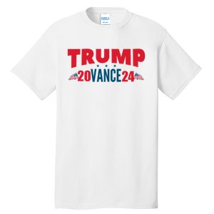 Trump Vance 2024 Donald Trump J.D. Vance For President Tall T-Shirt