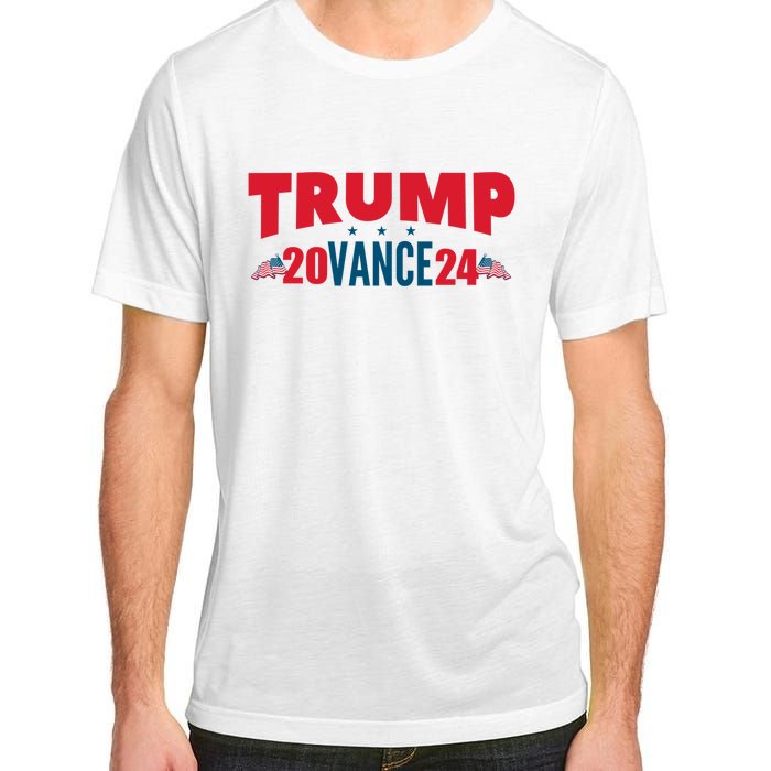 Trump Vance 2024 Donald Trump J.D. Vance For President Adult ChromaSoft Performance T-Shirt