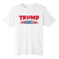 Trump Vance 2024 Donald Trump J.D. Vance For President Tall Fusion ChromaSoft Performance T-Shirt