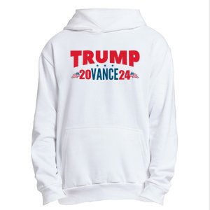 Trump Vance 2024 Donald Trump J.D. Vance For President Urban Pullover Hoodie