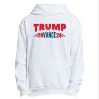 Trump Vance 2024 Donald Trump J.D. Vance For President Urban Pullover Hoodie