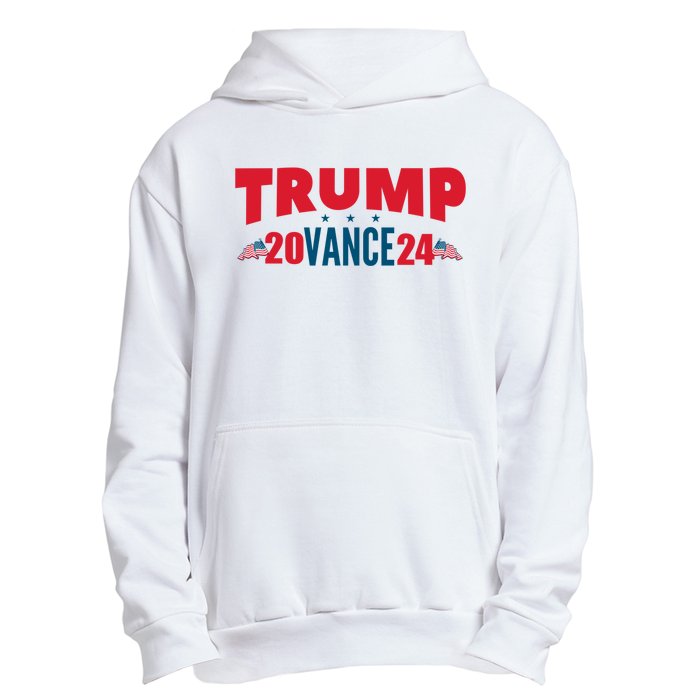 Trump Vance 2024 Donald Trump J.D. Vance For President Urban Pullover Hoodie