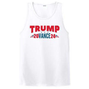 Trump Vance 2024 Donald Trump J.D. Vance For President PosiCharge Competitor Tank