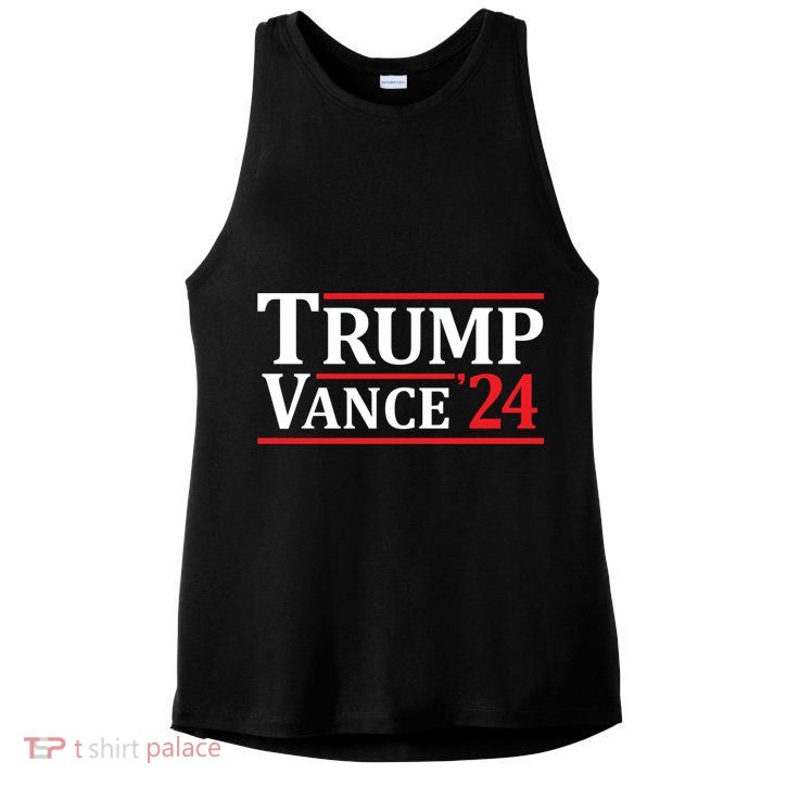 Trump Vance 24 Trump 2024 Ladies PosiCharge Tri-Blend Wicking Tank