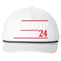 Trump Vance 24 Trump 2024 Snapback Five-Panel Rope Hat