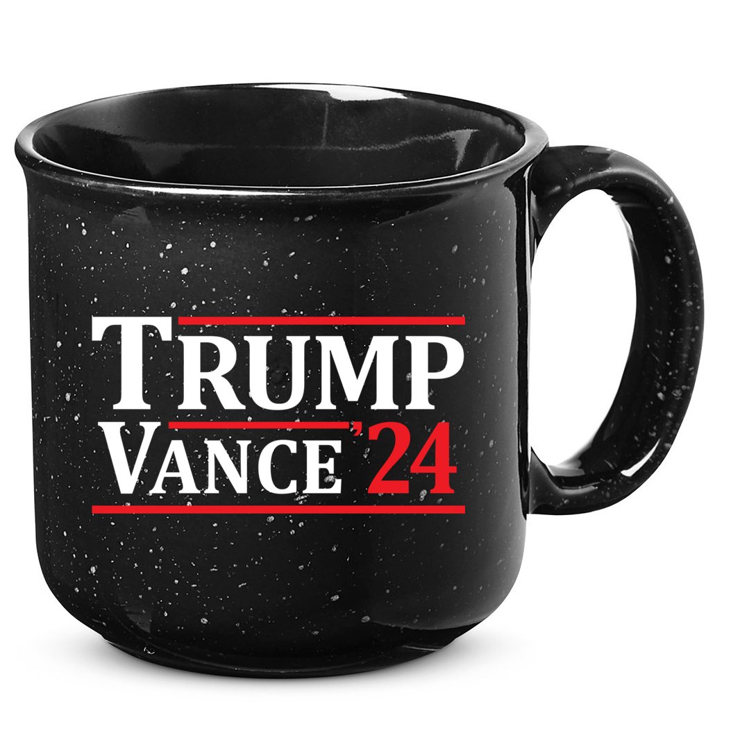 Trump Vance 24 Trump 2024 15oz Campfire Ceramic Mug