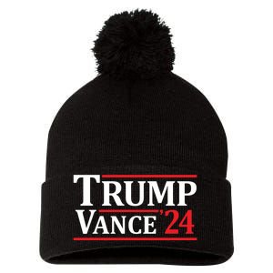 Trump Vance 24 Trump 2024 Pom Pom 12in Knit Beanie