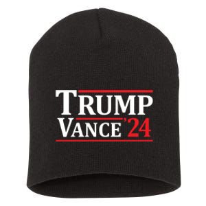 Trump Vance 24 Trump 2024 Short Acrylic Beanie