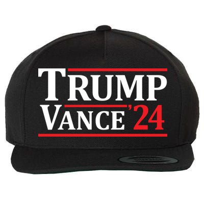 Trump Vance 24 Trump 2024 Wool Snapback Cap