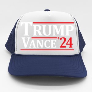 Trump Vance 24 Trump 2024 Trucker Hat