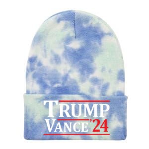 Trump Vance 24 Trump 2024 Tie Dye 12in Knit Beanie