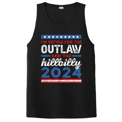 Trump Vance 2024 Donald Trump Jd Vance Outlaw Hillbilly PosiCharge Competitor Tank