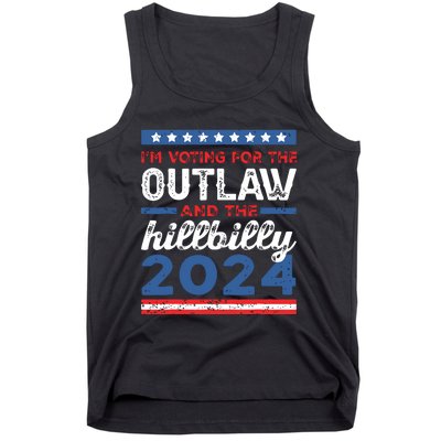 Trump Vance 2024 Donald Trump Jd Vance Outlaw Hillbilly Tank Top