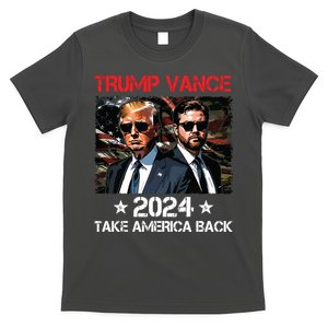 Trump Vance 2024 Donald Trump Jd Vance Take America Back T-Shirt