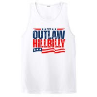 Trump Vance 2024 Vintage Elections Outlaw Hillbilly Us Flag PosiCharge Competitor Tank