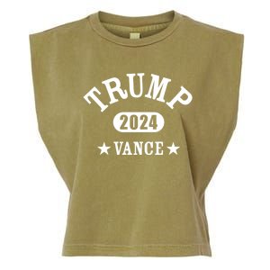 Trump Vance 2024 Athletic Design Gift Garment-Dyed Women's Muscle Tee