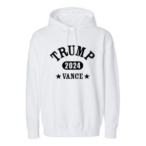 Trump Vance 2024 Athletic Design Gift Garment-Dyed Fleece Hoodie