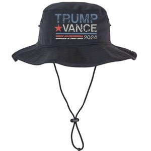 Trump Vance 2024 Retro Featuring Trump And Jd Vance Legacy Cool Fit Booney Bucket Hat