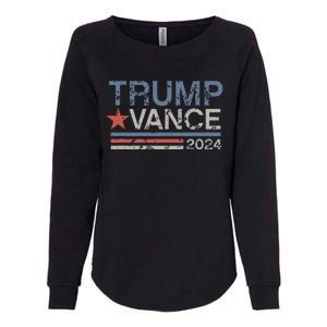 Trump Vance 2024 Retro Featuring Trump And Jd Vance Womens California Wash Sweatshirt