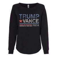 Trump Vance 2024 Retro Featuring Trump And Jd Vance Womens California Wash Sweatshirt