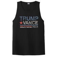 Trump Vance 2024 Retro Featuring Trump And Jd Vance PosiCharge Competitor Tank