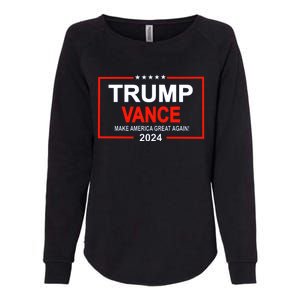 Trump Vance 24 Make America Great Again Usa Election Womens California Wash Sweatshirt