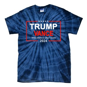 Trump Vance 24 Make America Great Again Usa Election Tie-Dye T-Shirt