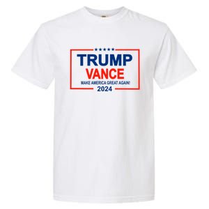 Trump Vance 24 Make America Great Again Usa Election Garment-Dyed Heavyweight T-Shirt