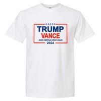 Trump Vance 24 Make America Great Again Usa Election Garment-Dyed Heavyweight T-Shirt