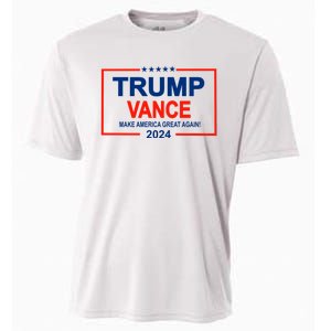 Trump Vance 24 Make America Great Again Usa Election Cooling Performance Crew T-Shirt