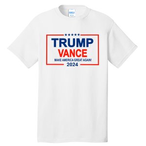 Trump Vance 24 Make America Great Again Usa Election Tall T-Shirt