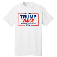 Trump Vance 24 Make America Great Again Usa Election Tall T-Shirt