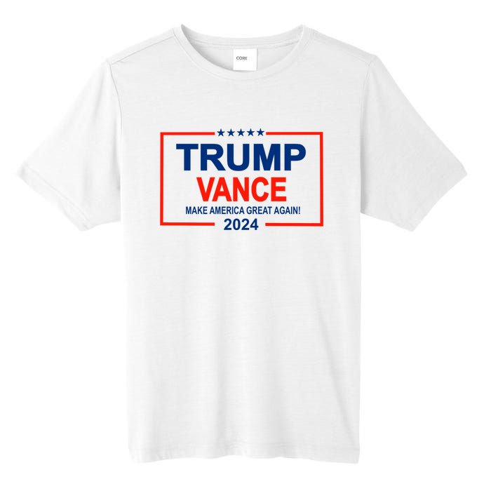 Trump Vance 24 Make America Great Again Usa Election Tall Fusion ChromaSoft Performance T-Shirt