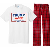 Trump Vance 24 Make America Great Again Usa Election Pajama Set