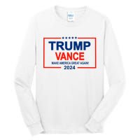 Trump Vance 24 Make America Great Again Usa Election Tall Long Sleeve T-Shirt