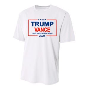 Trump Vance 24 Make America Great Again Usa Election Performance Sprint T-Shirt