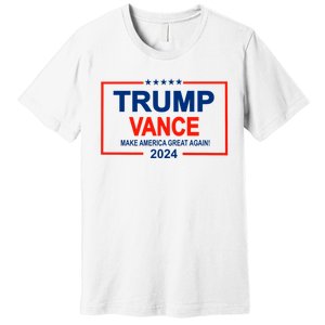 Trump Vance 24 Make America Great Again Usa Election Premium T-Shirt