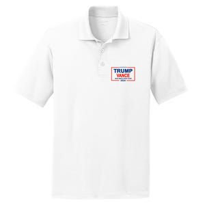 Trump Vance 24 Make America Great Again Usa Election PosiCharge RacerMesh Polo