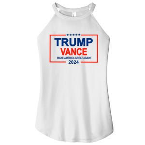 Trump Vance 24 Make America Great Again Usa Election Women's Perfect Tri Rocker Tank