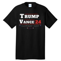 Trump Vance 2024 Donald Trump J.D. Vance Fghit Tall T-Shirt