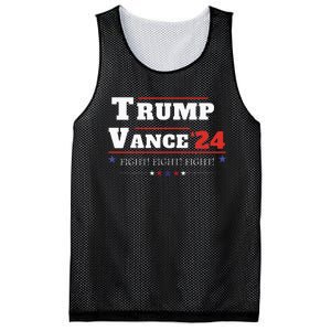 Trump Vance 2024 Donald Trump J.D. Vance Fghit Mesh Reversible Basketball Jersey Tank