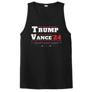 Trump Vance 2024 Donald Trump J.D. Vance Fghit PosiCharge Competitor Tank