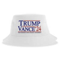 Trump Vance 24 Not Friends With School Shooters Sustainable Bucket Hat