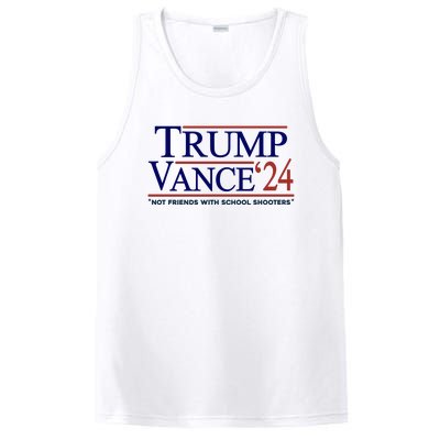 Trump Vance 24 Not Friends With School Shooters PosiCharge Competitor Tank