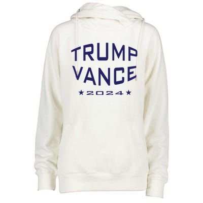 Trump Vance 2024 Gift Womens Funnel Neck Pullover Hood