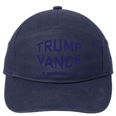 Trump Vance 2024 Gift 7-Panel Snapback Hat